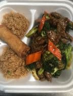 Best DS12. Broccoli Beef 芥兰牛 (Combo Plate) in Birmingham, AL